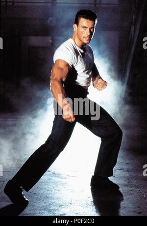 Stars : JEAN-CLAUDE VAN DAMME. Banque D'Images