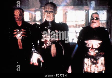 Titre original : HELLRAISER. Titre en anglais : HELLRAISER. Directeur de film : Clive Barker. Année : 1987. Stars : Doug Bradley. Credit : CINEMARQUE-FILM FUTURES/NOUVEAU MONDE / Album Banque D'Images