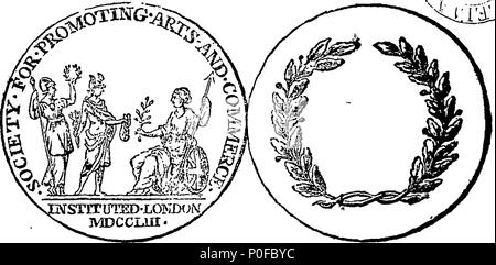 . Anglais : Fleuron du livre : Résumé des primes offertes par la société, institué à la London for the encouragement of Arts, manufactures, et du commerce. 257 Résumé des primes offertes par la société, institué à la London for the encouragement of Arts, Manufactures, commerce et Fleuron T161679-1 Banque D'Images