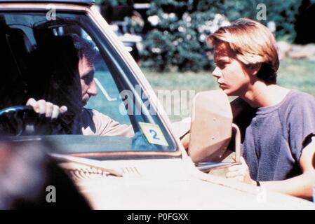 Titre original : tourne à vide. Titre en anglais : tourne à vide. Film Réalisateur : Sidney Lumet. Année : 1988. Stars : RIVER PHOENIX. Credit : Warner Brothers / Album Banque D'Images