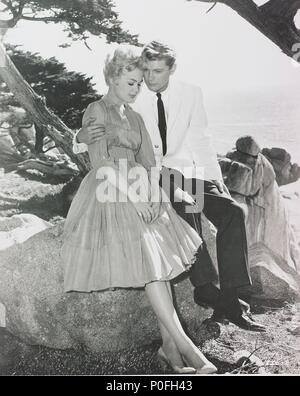Titre original : un lieu d'été. Titre en anglais : un lieu d'été. Directeur de film : Delmer Daves. Année : 1959. Stars : Sandra DEE ; TROY DONAHUE. Credit : Warner Brothers / Album Banque D'Images