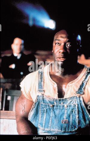 Titre du film original : The Green Mile. Titre en anglais : THE GREEN MILE. Film Réalisateur : Frank Darabont. Année : 1999. Stars : MICHAEL CLARKE DUNCAN. Credit : Castle Rock Entertainment / Album Banque D'Images