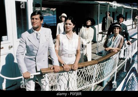 Titre original : MORT SUR LE NIL. Titre en anglais : MORT SUR LE NIL. Film Réalisateur : JOHN GUILLERMIN. Année : 1978. Stars : SIMON MACCORKINDALE. Credit : EMI / Album Banque D'Images