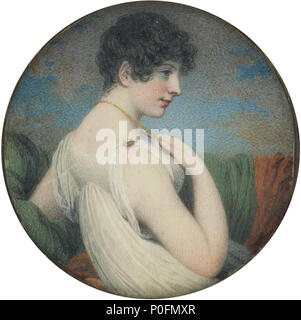 . Anglais : Portrait d'une femme . 1805 266 Adam Buck - Portrait d'une femme - Google Art Project Banque D'Images