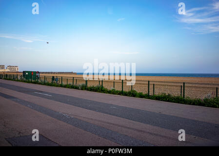 Bâtiments victoriens sur Madeira Drive à Brighton, East Sussex, Angleterre Banque D'Images