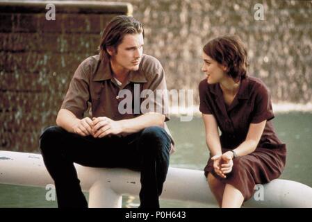 Titre original : réalité. Titre en anglais : réalité. Film Réalisateur : Ben Stiller. Année : 1994. Stars : Ethan Hawke, Winona Ryder. Credit : UNIVERSAL PICTURES / Album Banque D'Images