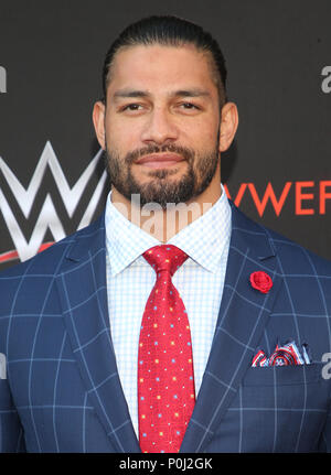 North Hollywood, CA, États-Unis. 6 juin 2018. 06 juin 2018 - North Hollywood, Californie - Roman Reigns. Événement WWE FYC organisé au Saban Media Center de la Television Academy. Crédit photo : F. Sadou/Admedia Banque D'Images