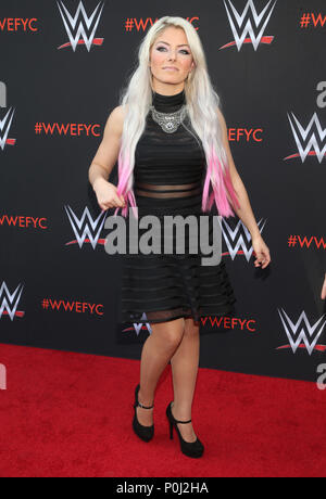 North Hollywood, CA, États-Unis. 6 juin 2018. 06 juin 2018 - North Hollywood, Californie - Alexa Bliss. Événement WWE FYC organisé au Saban Media Center de la Television Academy. Crédit photo : F. Sadou/Admedia Banque D'Images