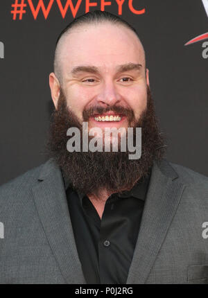 North Hollywood, CA, États-Unis. 6 juin 2018. 06 juin 2018 - North Hollywood, Californie - Braun Strowman. Événement WWE FYC organisé au Saban Media Center de la Television Academy. Crédit photo : F. Sadou/Admedia Banque D'Images