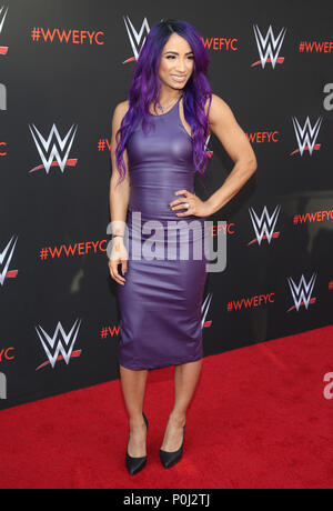 North Hollywood, CA, USA. 6 juin, 2018. 06 juin 2018 - North Hollywood, Californie - Sasha Banques. FYC WWE Événement tenu au centre Saban Media à l'Académie de la télévision. Crédit photo : F. Sadou/AdMedia Crédit : F. Sadou/AdMedia/ZUMA/Alamy Fil Live News Banque D'Images