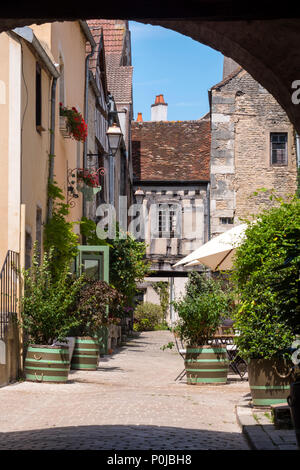 Noyers-sur-Serein Yonne Bourgogne-Franche Comte-France Banque D'Images