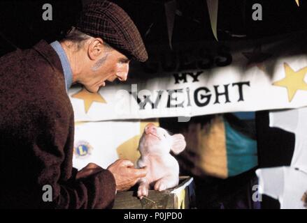 Titre original : BABE, LE COCHON GALLANT. Titre en anglais : BABE, LE COCHON GALLANT. Directeur de film : CHRIS NOONAN. Année : 1995. Stars : JAMES Cromwell. Credit : UNIVERSAL PICTURES / TOWNLEY, JIM / Album Banque D'Images