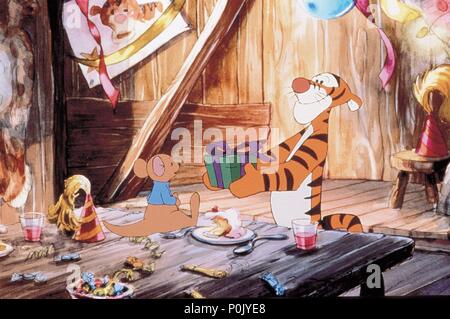 Film Original Titre : LE FILM TIGGER. Titre en anglais : LE FILM TIGGER. Directeur de film : JULIUS FALKENSTEIN. Année : 2000. Credit : WALT DISNEY PICTURES / Album Banque D'Images