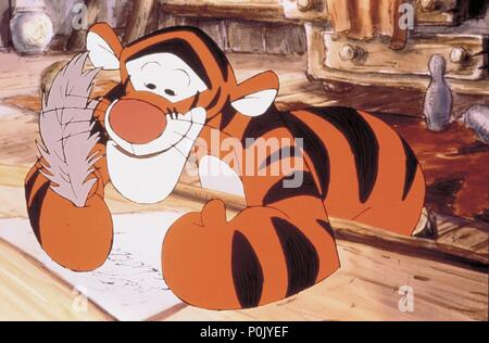 Film Original Titre : LE FILM TIGGER. Titre en anglais : LE FILM TIGGER. Directeur de film : JULIUS FALKENSTEIN. Année : 2000. Credit : WALT DISNEY PICTURES / Album Banque D'Images