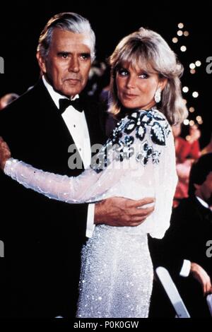 Titre original : Dynastie. Titre en anglais : Dynastie. Année : 1981. Stars : John Forsythe, Linda Evans. Credit : orthographe/ABC/Album Banque D'Images