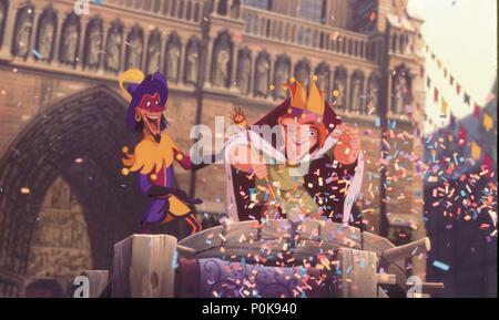 Titre original : Le Bossu de Notre-Dame. Titre en anglais : Le Bossu de Notre-Dame. Directeur : GARY TROUSDALE Films ; KIRK WISE. Année : 1996. Credit : WALT DISNEY PRODUCTIONS / Album Banque D'Images