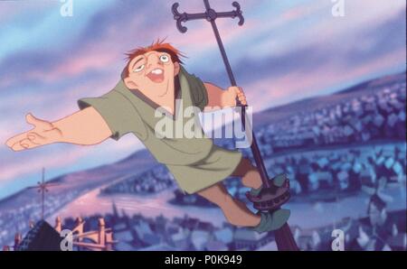 Titre original : Le Bossu de Notre-Dame. Titre en anglais : Le Bossu de Notre-Dame. Directeur : GARY TROUSDALE Films ; KIRK WISE. Année : 1996. Credit : WALT DISNEY PRODUCTIONS / Album Banque D'Images