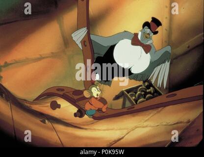 Titre original : AN AMERICAN TAIL. Titre en anglais : AN AMERICAN TAIL. Film Réalisateur : Don BLUTH. Année : 1986. Credit : UNIVERSAL PICTURES / Album Banque D'Images