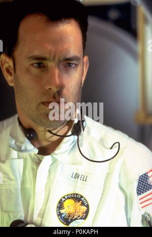 Titre original : Apollo 13. Titre en anglais : Apollo 13. Film Réalisateur : Ron Howard. Année : 1995. Stars : Tom Hanks. Credit : United International Pictures / Album Banque D'Images