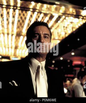 Film Original Titre : CASINO. Titre en anglais : CASINO. Directeur : MARTIN SCORSESE Film. Année : 1995. Stars : Robert de Niro. Credit : UNIVERSAL PICTURES / CARUSO, Phillip / Album Banque D'Images