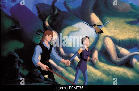 Titre original : QUEST FOR CAMELOT. Titre en anglais : QUEST FOR CAMELOT. Directeur de film : FREDERIK DU CHAU. Année : 1998. Credit : Warner Brothers / Album Banque D'Images