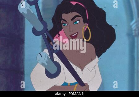 Titre original : Le Bossu de Notre-Dame. Titre en anglais : Le Bossu de Notre-Dame. Directeur : GARY TROUSDALE Films ; KIRK WISE. Année : 1996. Credit : WALT DISNEY PRODUCTIONS / Album Banque D'Images
