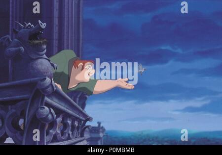 Titre original : Le Bossu de Notre-Dame. Titre en anglais : Le Bossu de Notre-Dame. Directeur : GARY TROUSDALE Films ; KIRK WISE. Année : 1996. Credit : WALT DISNEY PRODUCTIONS / Album Banque D'Images