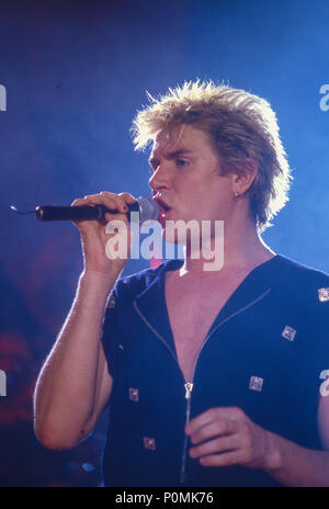 Duran Duran à Wembley Arena 1983 Banque D'Images