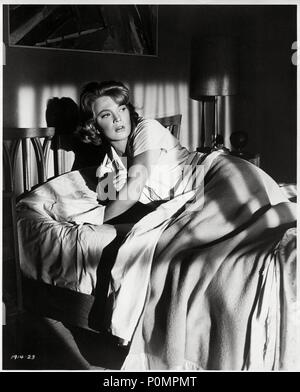 Titre original : Lonely sont les braves. Titre en anglais : Lonely sont les braves. Directeur du film : DAVID MILLER. Année : 1962. Stars : Gena Rowlands. Credit : UNIVERSAL PICTURES / Album Banque D'Images