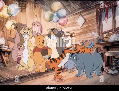 Film Original Titre : LE FILM TIGGER. Titre en anglais : LE FILM TIGGER. Directeur de film : JULIUS FALKENSTEIN. Année : 2000. Credit : WALT DISNEY PICTURES / Album Banque D'Images