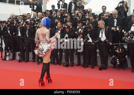 Les célébrités assister à la première de 'Yomeddine» au Palais de Festival de Cannes, en France. Doté d''atmosphère : où : Cannes, France Quand : 08 mai 2018 Credit : Euan Cherry/WENN Banque D'Images