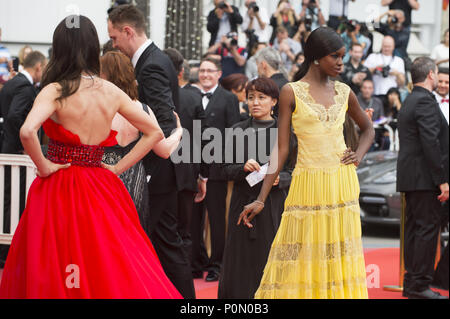 Les célébrités assister à la première de 'Yomeddine» au Palais de Festival de Cannes, en France. Doté d''atmosphère : où : Cannes, France Quand : 08 mai 2018 Credit : Euan Cherry/WENN Banque D'Images