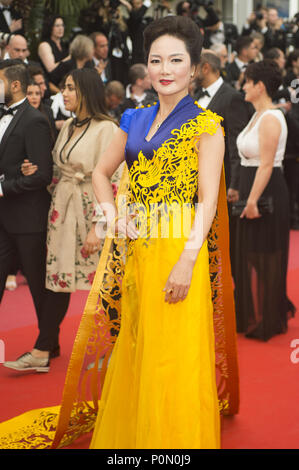 Les célébrités assister à la première de 'Yomeddine» au Palais de Festival de Cannes, en France. Doté d''atmosphère : où : Cannes, France Quand : 08 mai 2018 Credit : Euan Cherry/WENN Banque D'Images