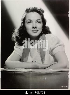 Stars : KATHRYN GRAYSON. Banque D'Images