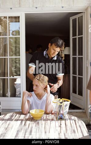 Titre original : PISCINE. Titre en anglais : PISCINE. Film Réalisateur : François Ozon. Année : 2003. Stars : Ludivine Sagnier, François Ozon. Credit : FOCUS / Album Banque D'Images