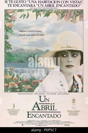 Titre original : ENCHANTED APRIL. Titre en anglais : ENCHANTED APRIL. Directeur de film : Mike Newell. Année : 1991. Copyright : Editorial l'intérieur uniquement. C'est un document distribué au public. Les droits d'accès uniquement, aucune licence de droit d'auteur prévue. Autorisation obligatoire à l'icône visuelle (www.visual-icon.com) est requise pour la reproduction de cette image. Credit : BBC / Album Banque D'Images