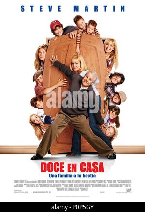 Titre original : MOINS CHER À LA DOUZAINE. Titre en anglais : MOINS CHER À LA DOUZAINE. Directeur de film : SHAWN LEVY. Année : 2003. Credit : TM 20 th CENTURY FOX / Album Banque D'Images