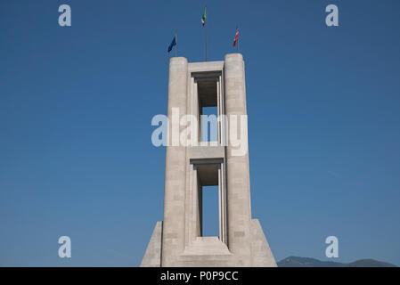Côme, Italie - 22 Avril 2018 : Monument aux Morts (Monumento ai Caduti) Banque D'Images