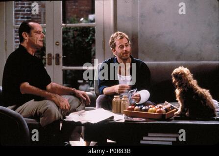 Titre original : Aussi bon qu'il obtient. Titre en anglais : Aussi bon qu'il obtient. Directeur de film : JAMES L. BROOKS. Année : 1997. Stars : Jack Nicholson, Greg Kinnear. Credit : SONY PICTURES / Album Banque D'Images