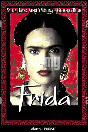 Titre original : FRIDA. Titre en anglais : FRIDA. Film Réalisateur : Julie Taymor. Année : 2002. Stars : Frida Kahlo. Copyright : Editorial l'intérieur uniquement. C'est un document distribué au public. Les droits d'accès uniquement, aucune licence de droit d'auteur prévue. Autorisation obligatoire à l'icône visuelle (www.visual-icon.com) est requise pour la reproduction de cette image. Credit : MIRAMAX / Album Banque D'Images