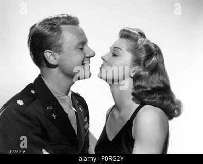 Titre original : sensations fortes de la romance. Titre en anglais : sensations fortes de la romance. Film Directeur : RICHARD THORPE. Année : 1945. Stars : Esther Williams ; VAN JOHNSON. Credit : M.G.M / Album Banque D'Images
