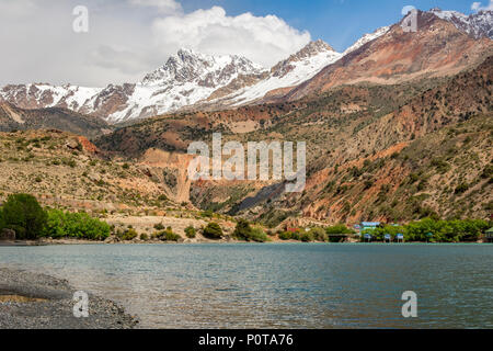 Iskandar Kul, province de Sughd, Tadjikistan Banque D'Images