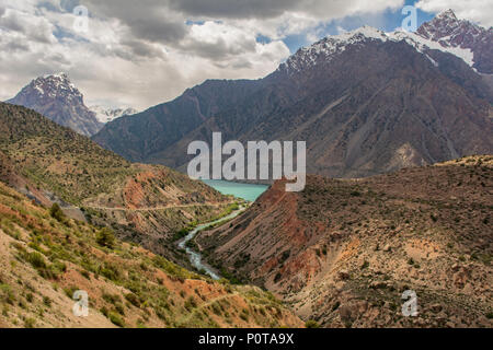 Iskandar Kul, province de Sughd, Tadjikistan Banque D'Images