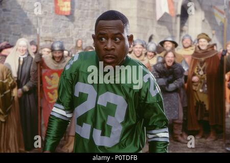 Titre original : BLACK KNIGHT. Titre en anglais : BLACK KNIGHT. Directeur : GIL JUNGER Film. Année : 2001. Stars : Martin Lawrence. Crédit : 20TH CENTURY FOX / GOODE, Nicola / Album Banque D'Images