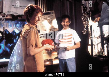 Titre original : ANN. Titre en anglais : ANN. Film Réalisateur : Steven Spielberg. Année : 1991. Stars : Julia Roberts ; Steven Spielberg. Credit : COLUMBIA TRI STAR / Album Banque D'Images