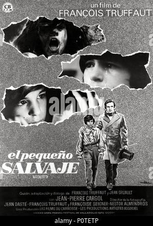 Film Original Titre : L' ENFANT SAUVAGE. Titre en anglais : ENFANT SAUVAGE, LA. Film Réalisateur : François Truffaut. Année : 1970. Credit : FILMS DU Frou-frou/ARTISTES ASSOCIES / Album Banque D'Images