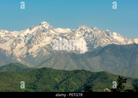 Gamme Tien Shan près de Almaty, Kazakhstan Banque D'Images