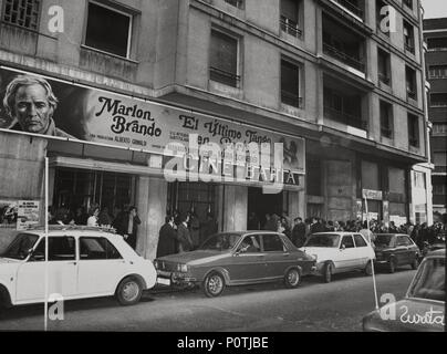 Titre original : ULTIMO TANGO A PARIGI. Titre en anglais : Dernier tango à Paris. Film Réalisateur : Bernardo Bertolucci. Année : 1972. Credit : United Artists / Album Banque D'Images