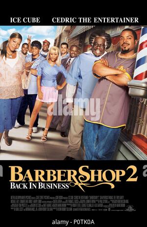 Titre original : BARBERSHOP 2 : BACK IN BUSINESS. Titre en anglais : BARBERSHOP 2 : BACK IN BUSINESS. Directeur de film : KEVIN RODNEY SULLIVAN. Année : 2004. Credit : Metro Goldwyn Mayer / Album Banque D'Images