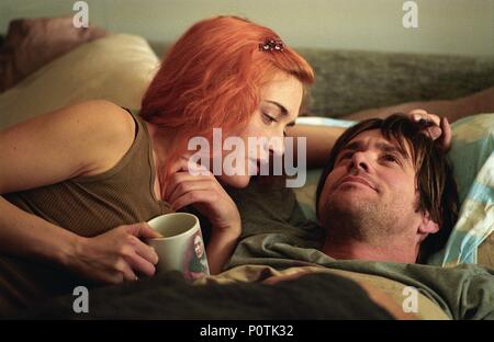 Titre original : Eternal Sunshine of the Spotless Mind. Titre en anglais : Eternal Sunshine of the Spotless Mind. Directeur : Michel Gondry Film. Année : 2004. Stars : JIM CARREY, Kate Winslet. Credit : FOCUS / LEE, David / Album Banque D'Images